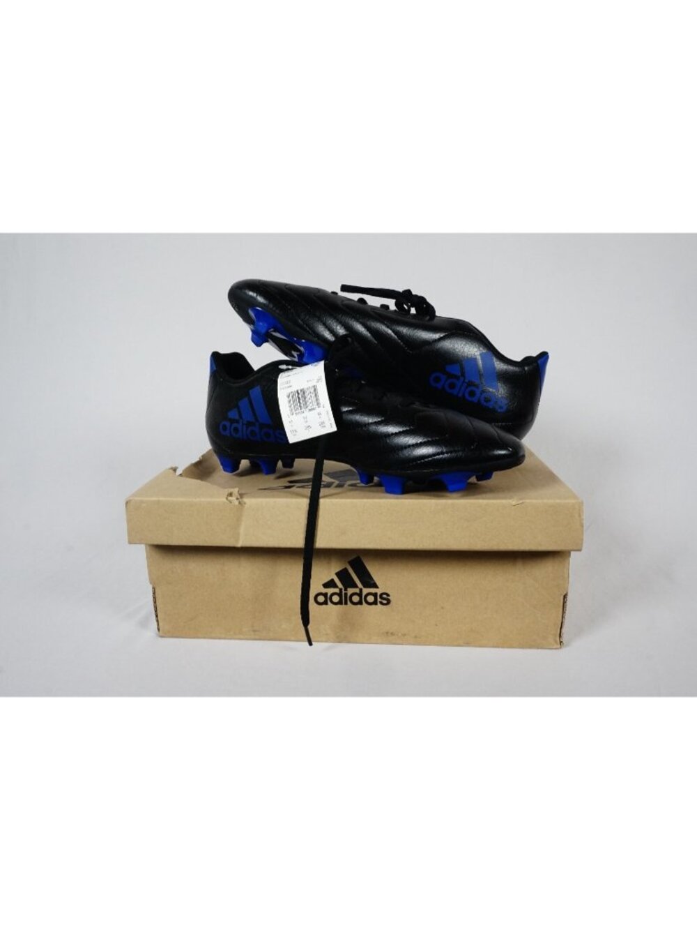 Adidas Goletto VII FG Men's Soccer Cleats Size US 11.5 Blue Black NEW!!